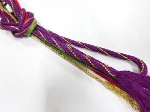 正絹　手組帯締め